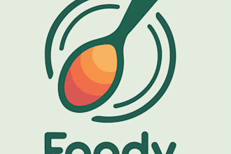 create an artisan food brand logo with a handcrafted feel