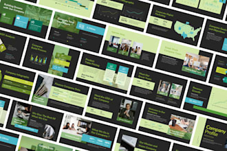design corporate profile presentation executive board meeting pitch deck ppt