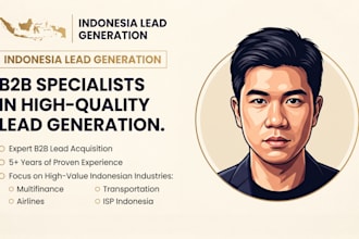 lead generations for indonesian enterprise company