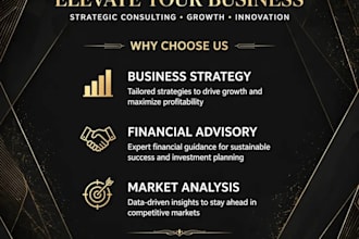 design luxury business flyer, and startup flyer in 24hrs