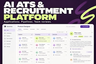 develop ai applicant tracking system, ats software, recruitment platform, ai app