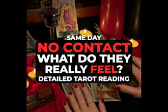 reveal their true feelings with a no contact tarot reading