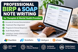 be your assistant birp note writer for your office