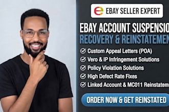 fix ebay suspension account reinstatement appeal letter plan of action