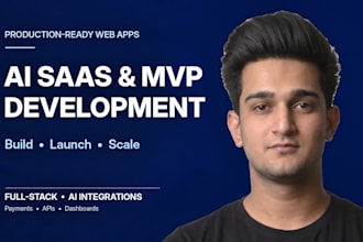 build your ai saas mvp or custom ai web application