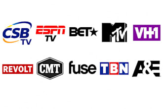 play your music video, commercial, business on csb, espn TV