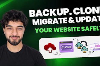 backup, clone, migrate and update your website