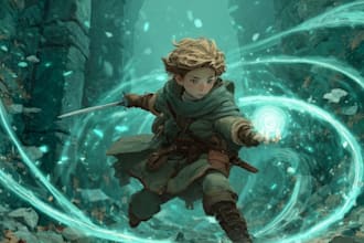 do fanatsy character art for you