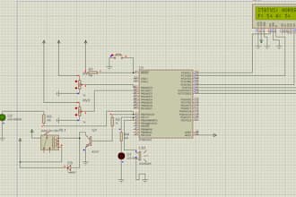 design and simulate electronics circuits in proteus