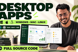 build a desktop app for windows mac and linux with tauri and react