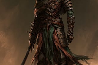 dnd character art and dnd character illustration