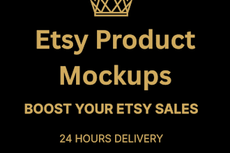 design etsy product mockups for digital products