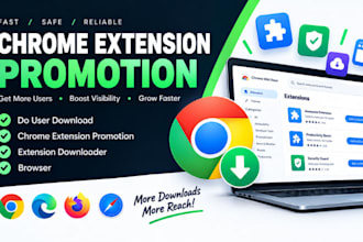 do user download, chrome extension promotion, extension downloader and browser