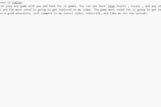 write descriptions for youtube channels
