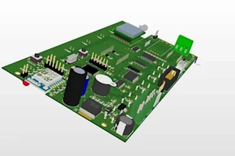 design esp32 arduino iot pcb with schematic and pcb layout