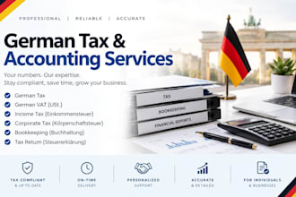 do german tax, bookkeeping, german vat, tax return, income tax, corporate tax