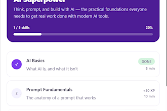 turn your idea into a powerful ai web app