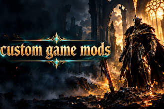 create custom ck3, hoi4, elden ring, gta 5, gmod and l4d2 mods
