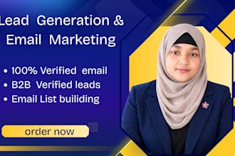do targeted b2b lead generation, email list building and email marketing