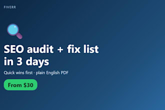 do a technical SEO audit for your cybersecurity or IT company website