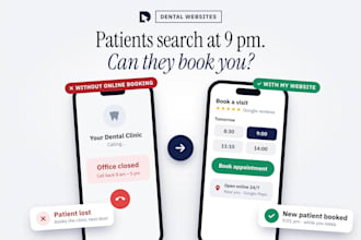build a dental website that brings new patients