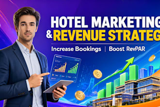 manage the marketing and reveue strategy for your hotel