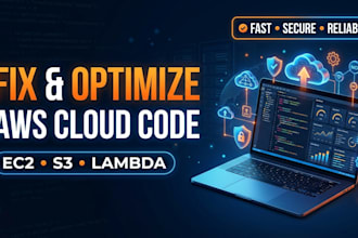 setup, configure and troubleshoot aws ec2, s3 and lambda
