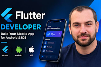 be flutter developer for flutter app development