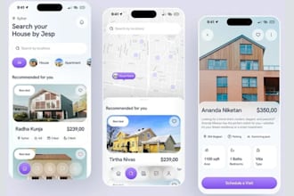 build real estate app, real estate auction app, real estate crowdfunding app