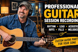 create beautiful guitar and banjo arrangements for your song