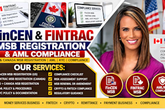do fincen and fintrac msb registration and aml compliance