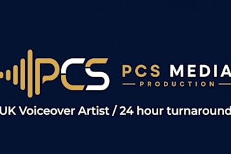 record a professional UK voiceover for radio ad or promo