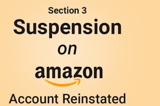 reinstate your deactivated amazon seller account