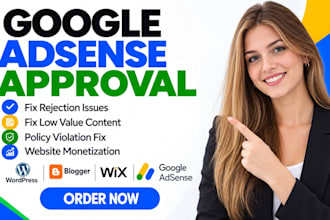 fix your website for google adsense approval and low value content