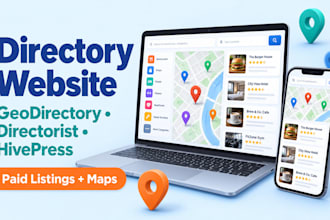 build a local directory website with geodirectory plugin directorist hivepress