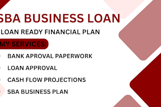 write an sba business plan and loan ready financial plan