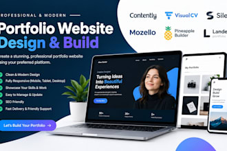 do contently visualcv silex mozello pineapple builder landen portfolio website