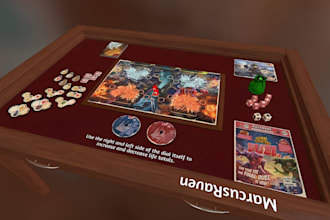 create tabletop simulator board game cards, tokens, boards and digital assets