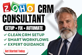 be your zoho CRM setup consultant expert