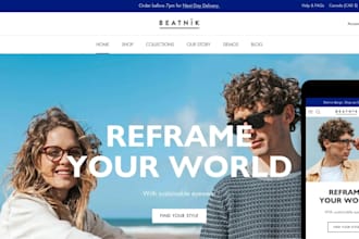create shopify store for dropshipping brand
