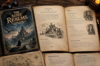 edit ttrpg, dnd, rpg content, game books, adventures, rulebooks and campaigns