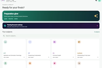 build offline first flutter study app screens for android