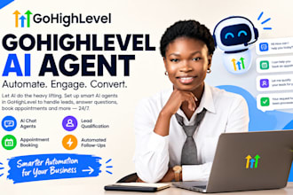 build a gohighlevel ai agent for chat, voice and appointment booking