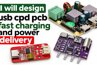 design usb cpd pcb fast charging and power delivery