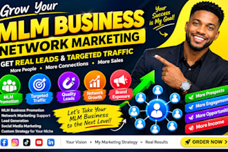 promote your MLM business, network marketing, MLM leads and MLM traffic
