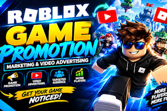 roblox promotion, roblox marketing, roblox video advertising, gaming promotion