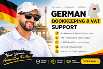 provide german bookkeeping and german vat preparation