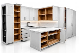 create cabinet furniture cad millwork drawings autocad technical dwg drawing