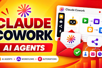 build n8n automation workflow claude ai agents claude cowork grok bot