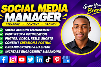 manage your social media with content and strategy